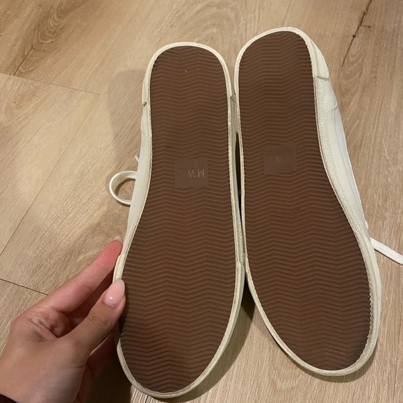 Madewell Sidewalk Talk low rise Womens Leather sneakers size 9 - Picture 3 of 7